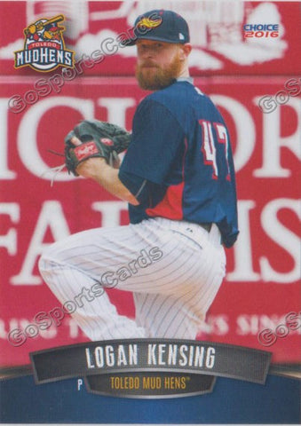 2016 Toledo Mud Hens Logan Kensing