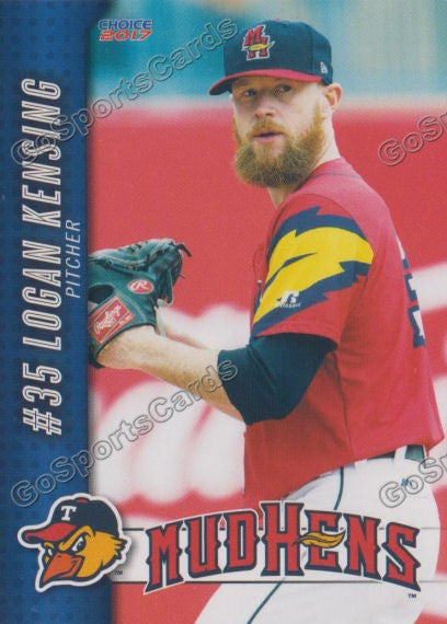 2017 Toledo Mud Hens Logan Kensing