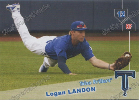 2019 Tulsa Drillers Logan Landon
