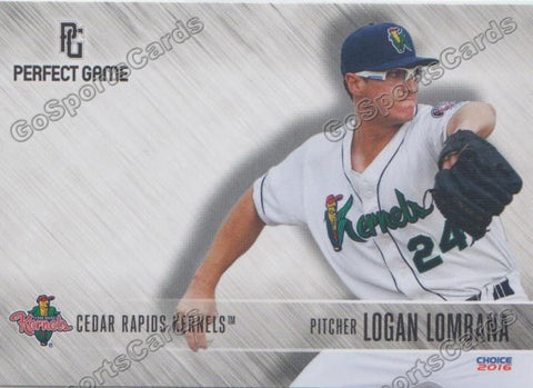 2016 Cedar Rapids Kernels Logan Lombana