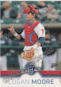 2012 Lakewood BlueClaws Logan Moore