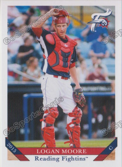 2015 Reading Fightins Logan Moore