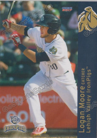 2017 Lehigh Valley IronPigs Logan Moore