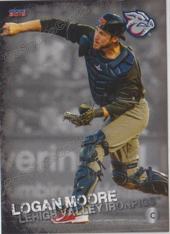 2018 Lehigh Valley IronPigs Logan Moore