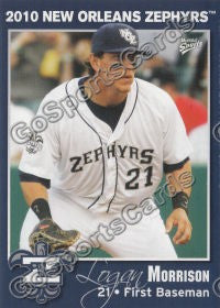 2010 New Orleans Zephyrs Logan Morrison