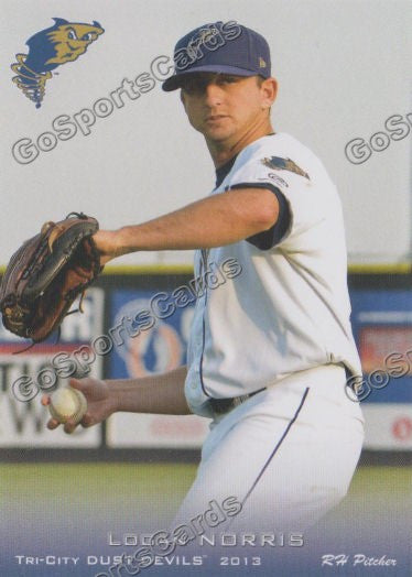 2013 Tri City Dust Devils Logan Norris