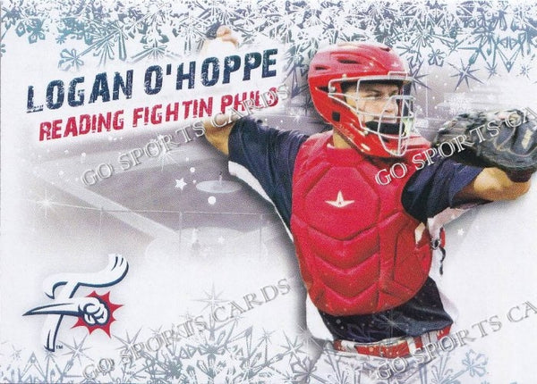 2021 Reading Fightin Phils Holiday Logan O'Hoppe