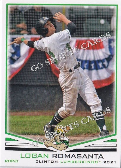 2021 Clinton LumberKings Logan Romasanta