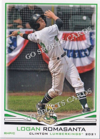 2021 Clinton LumberKings Logan Romasanta