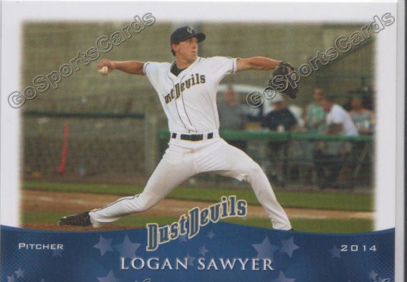 2014 Tri City Dust Devils Logan Sawyer