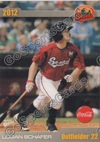 2012 Nashville Sounds Logan Schafer