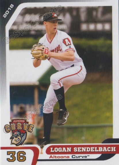 2018 Altoona Curve Logan Sendelbach