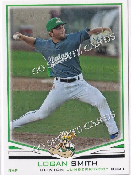 2021 Clinton LumberKings Logan Smith