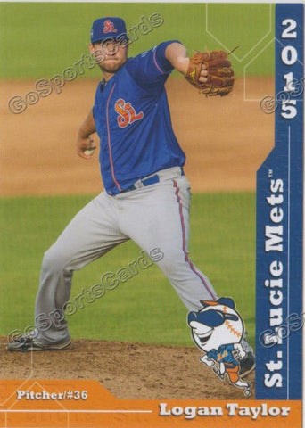 2015 St Lucie Mets Logan Taylor