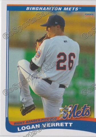 2013 Binghamton Mets Logan Verrett
