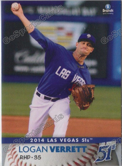 2014 Las Vegas 51s Logan Verrett