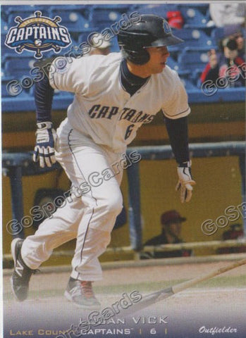 2013 Lake County Captains Logan Vick