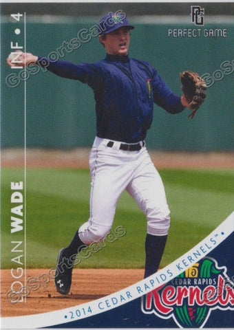 2014 Cedar Rapids Kernels Logan Wade
