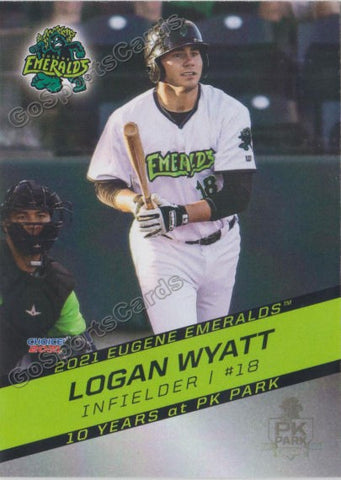 2021 Eugene Emeralds Logan Wyatt