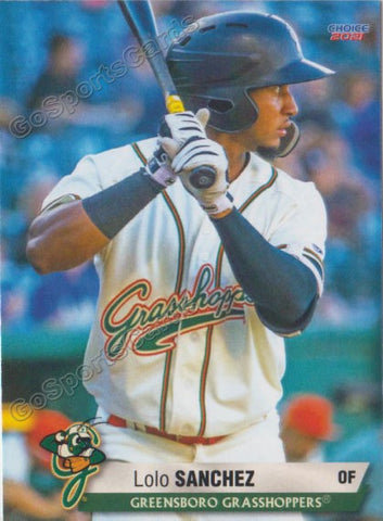 2021 Greensboro Grasshoppers Lolo Sanchez