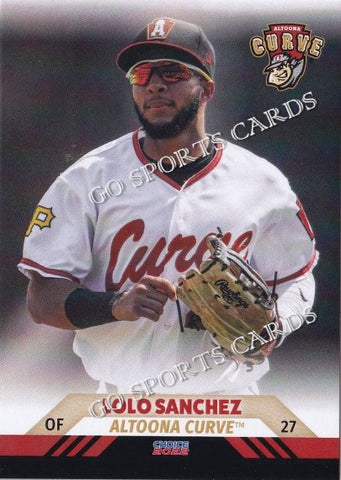 2022 Altoona Curve Lolo Sanchez
