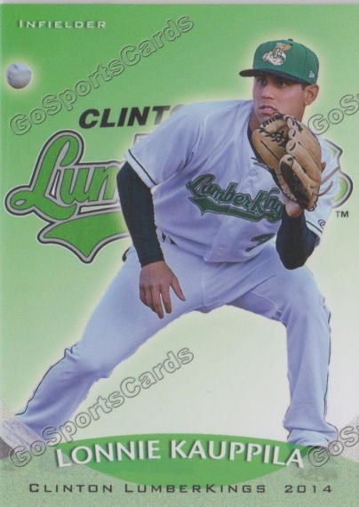2014 Clinton LumberKings Lonnie Kauppila