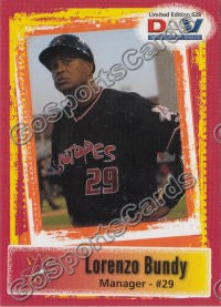 2011 Albuquerque Isotopes DAV Lorenzo Bundy