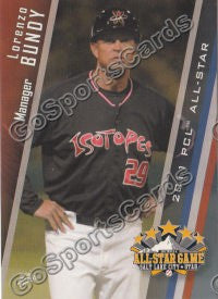 2011 Pacific Coast League All Star PCL Lorenzo Bundy