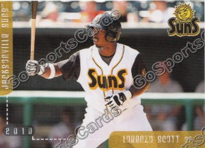 2010 Jacksonville Suns Lorenzo Scott