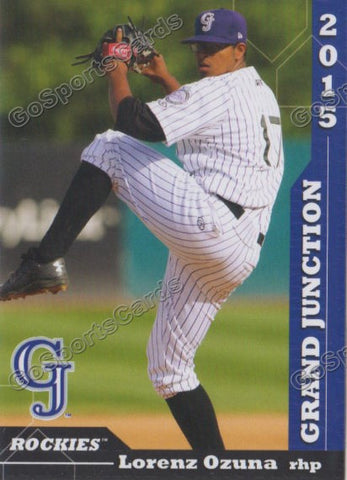 2015 Grand Junction Rockies Lorenz Ozuna