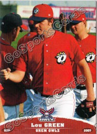 2007 Orem Owlz Lou Green