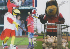 2016 Springfield Cardinals Louie and Fetch Mascot β Go Sports Cards