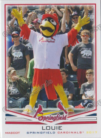 2017 Springfield Cardinals Louie and Fetch Mascot