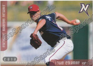 2010 Northwest Arkansas Naturals Louis Coleman