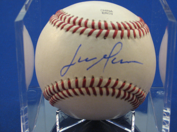 Lou Marson signed Baseball Auto