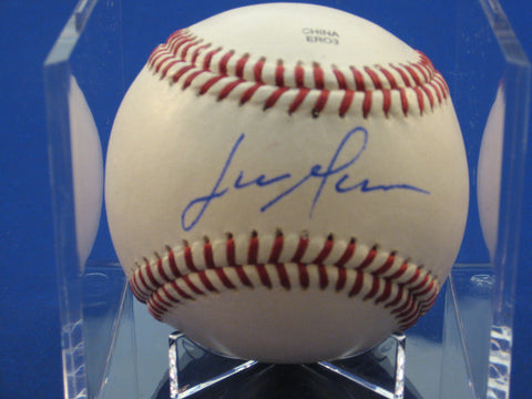 Lou Marson signed Baseball Auto