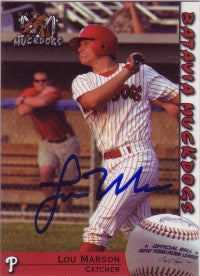Lou Marson 2004 Batavia Muckdogs (Autograph)