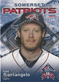 2012 Somerset Patriots Lou Santangelo