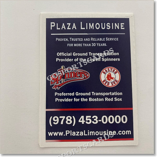 2016 Lowell Spinners Pocket Schedule