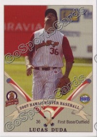 2007 Waikiki Beachboys Hawaii League Lucas Duda