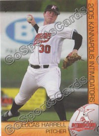 2005 Kannapolis Intimidators Lucas Harrell