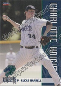 2011 Charlotte Knights Lucas Harrell