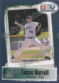 2011 Charlotte Knights DAV Lucas Harrell