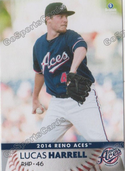 2014 Reno Aces Lucas Harrell