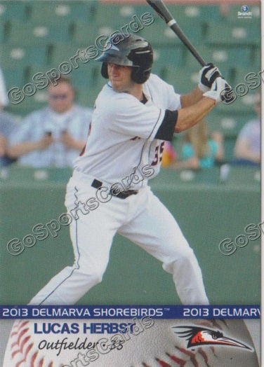 2013 Delmarva Shorebirds Lucas Herbst