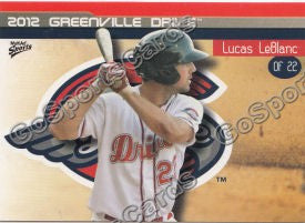 2012 Greenville Drive Lucas LeBlanc