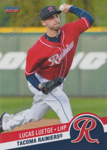 2015 Tacoma Rainiers Lucas Luetge