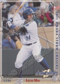 2011 Omaha Storm Chasers Lucas May