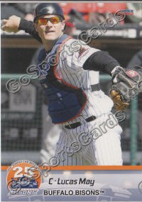 2012 Buffalo Bisons Lucas May