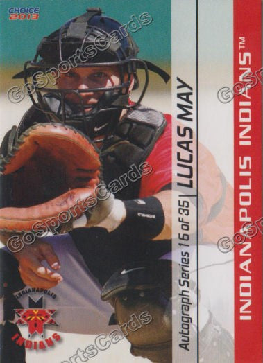 2013 Indianapolis Indians Lucas May